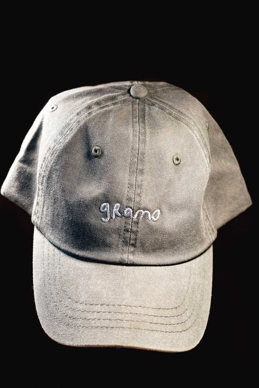 Gorra Logo Gramo Gris