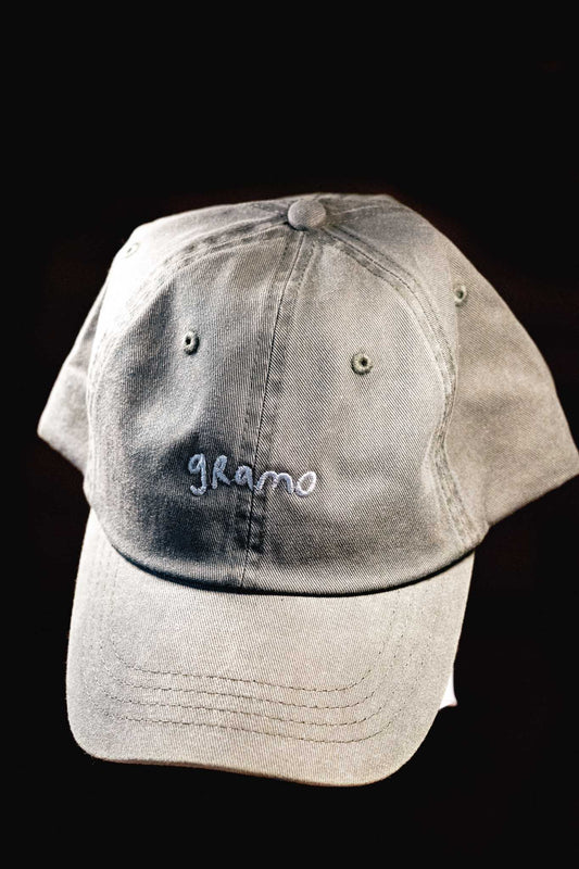 Gorra Logo Gramo Gris