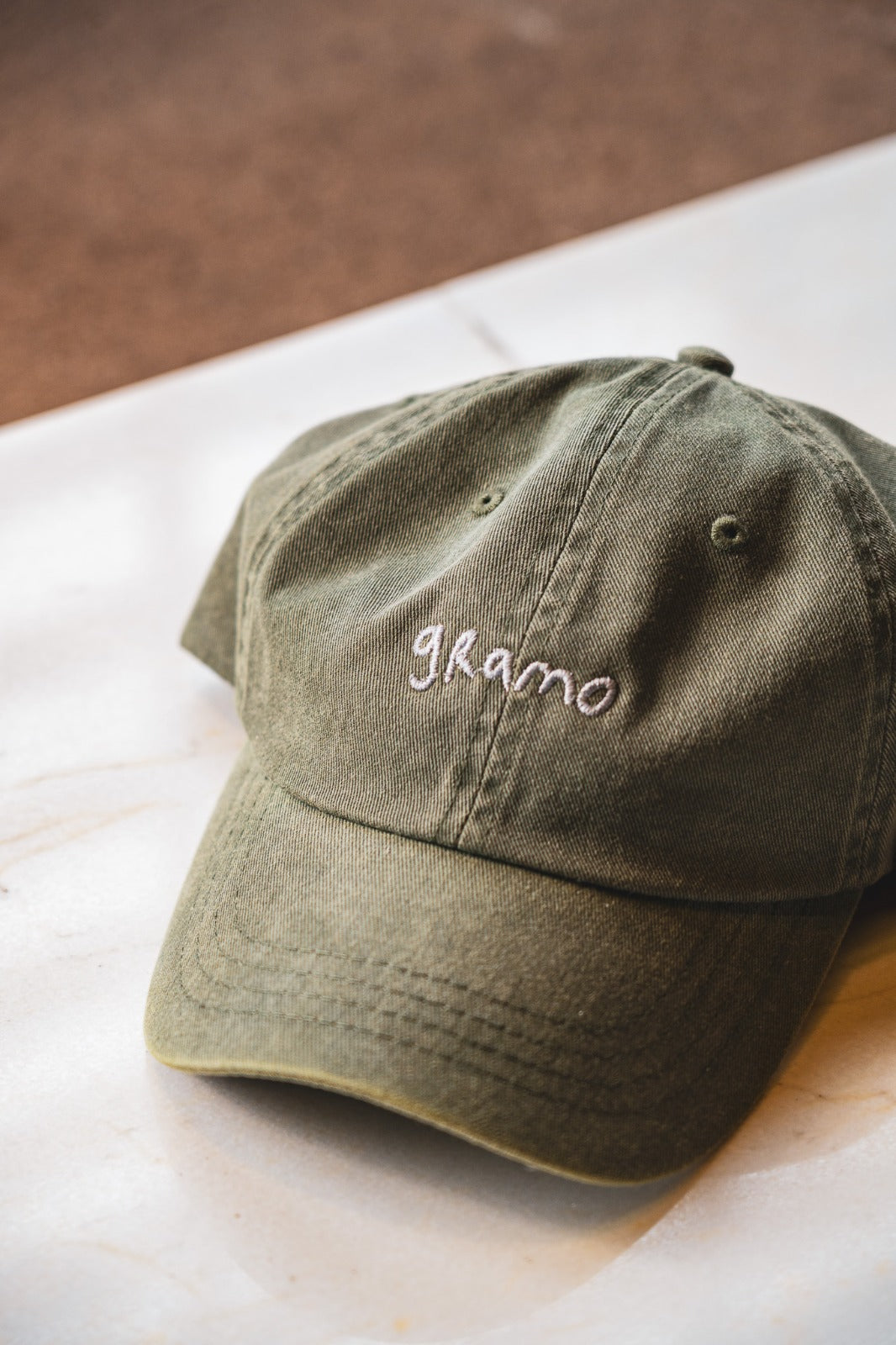 Gorra Logo Gramo Verde