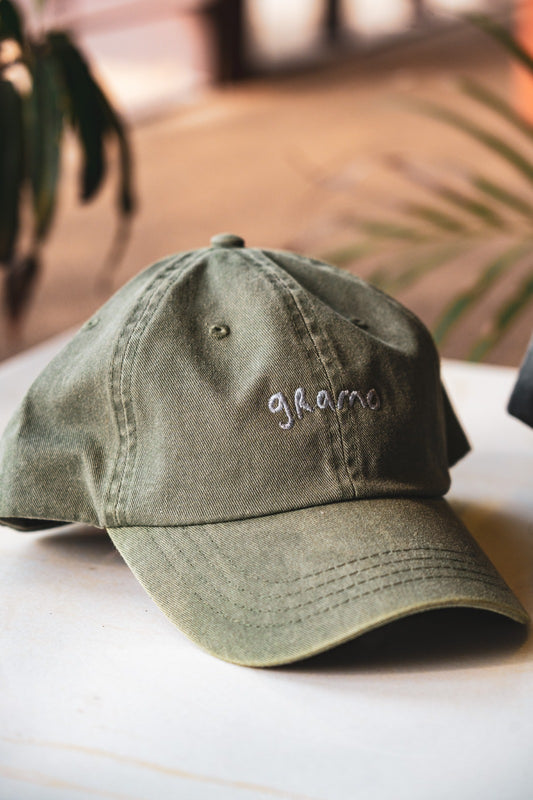 Gorra Logo Gramo Verde